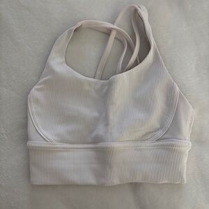 Lululemon White Sports Bra